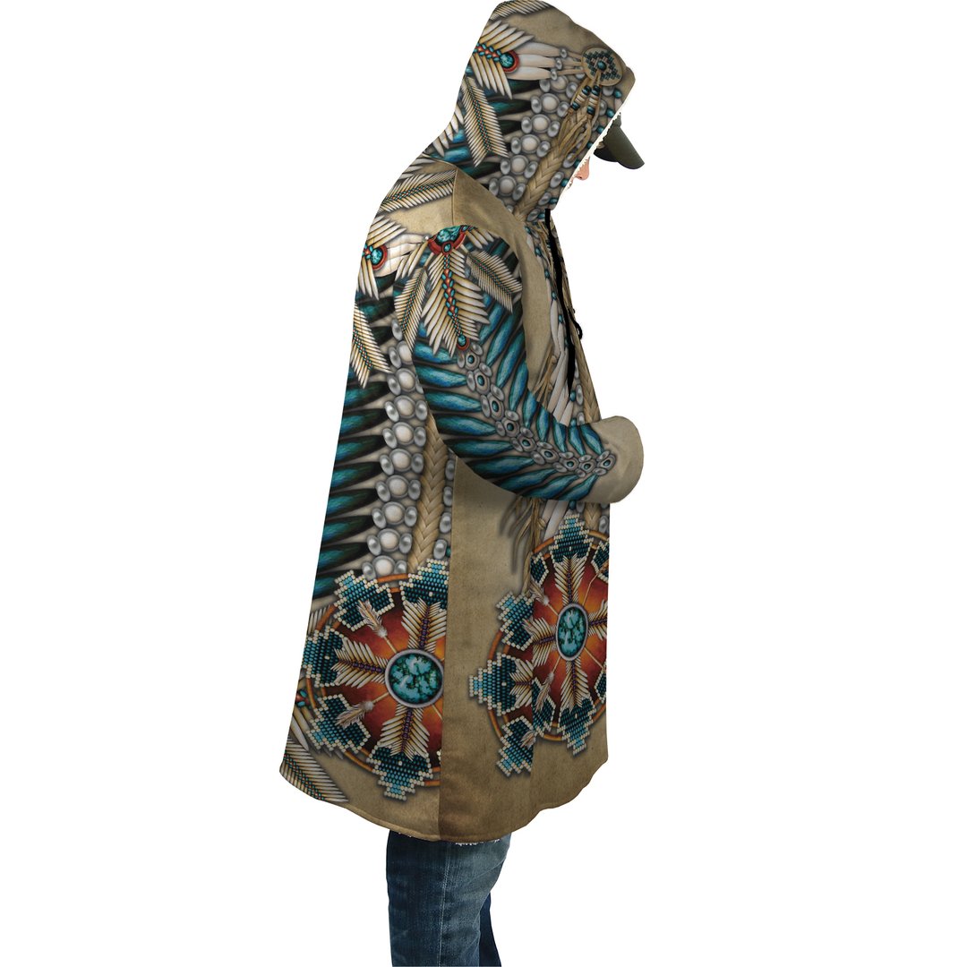 WelcomeNative Pattern Native 3D Dream Cloak, All Over Print Dream Cloak, Native American