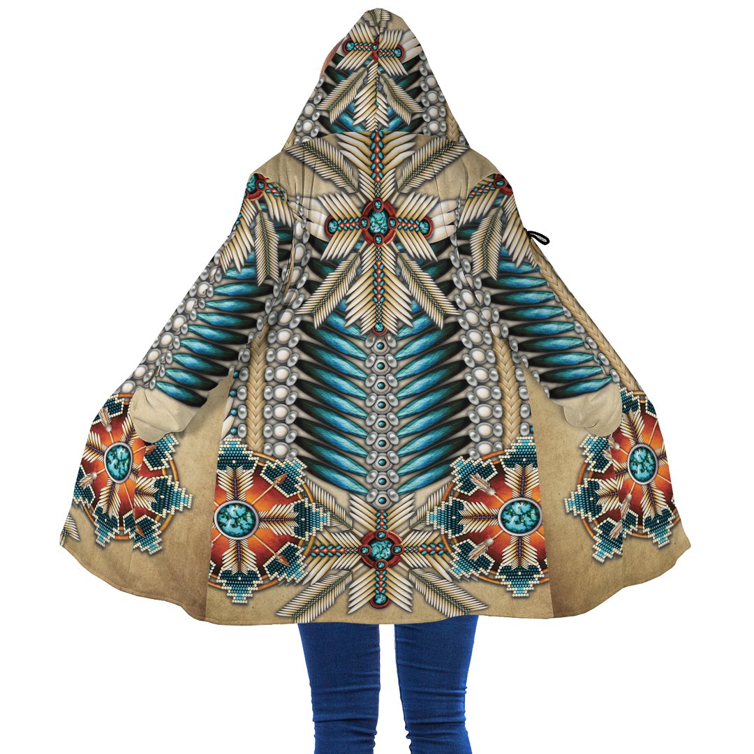 WelcomeNative Pattern Native 3D Dream Cloak, All Over Print Dream Cloak, Native American