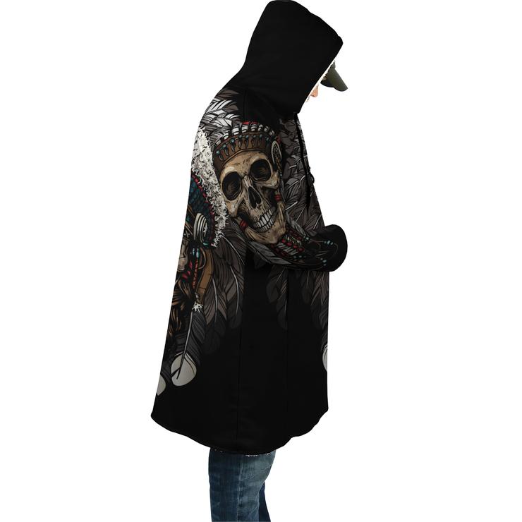 WelcomeNative Skull Native 3D Dream Cloak, All Over Print Dream Cloak, Native American