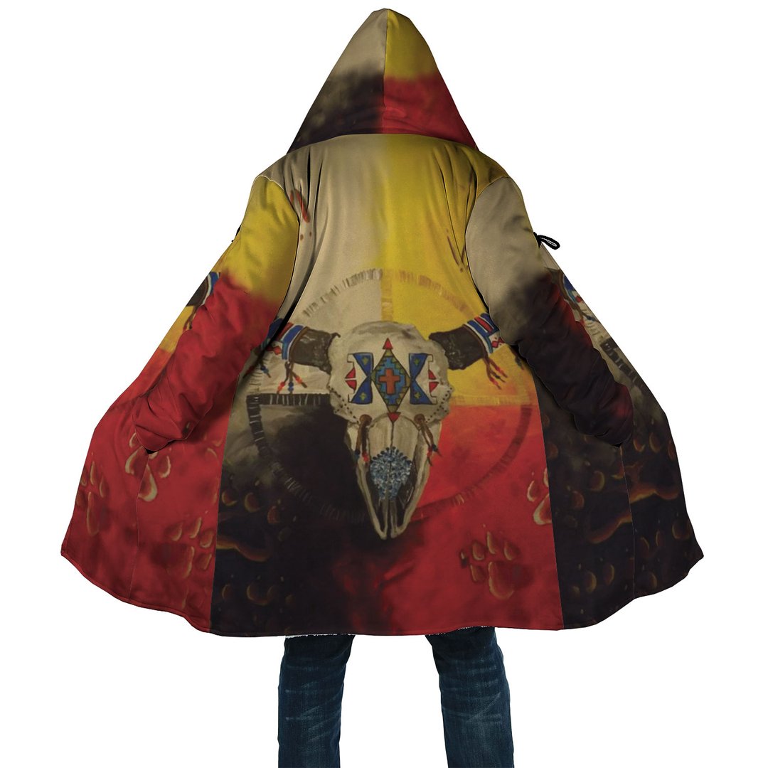 WelcomeNative Beautiful Buffalo Native 3D Dream Cloak, All Over Print Dream Cloak, Native American