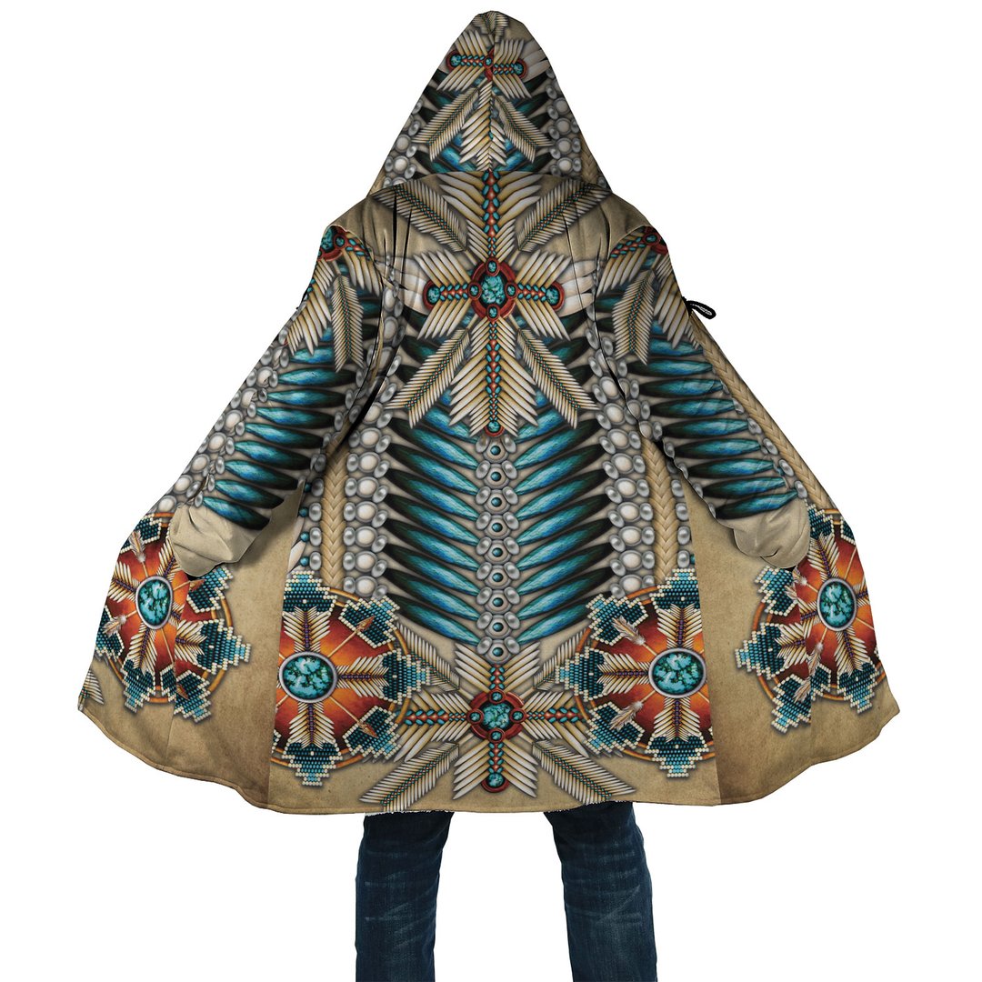 WelcomeNative Pattern Native 3D Dream Cloak, All Over Print Dream Cloak, Native American
