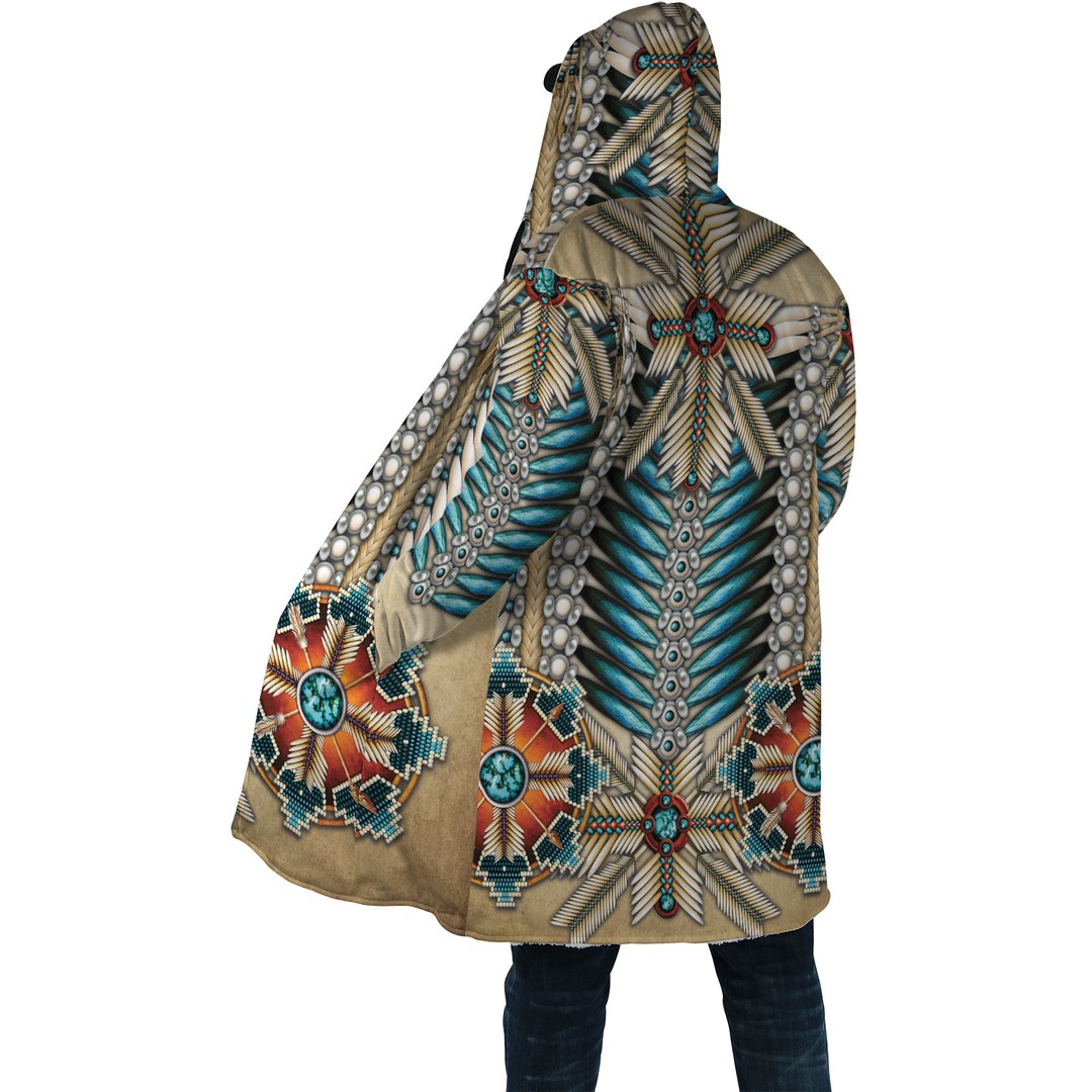 WelcomeNative Pattern Native 3D Dream Cloak, All Over Print Dream Cloak, Native American