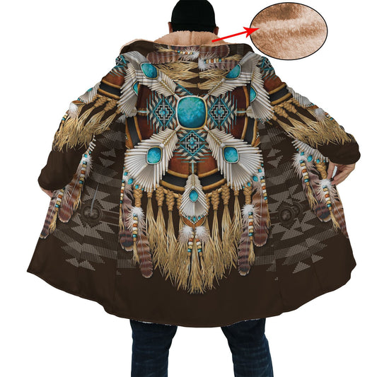 WelcomeNative Ruby Feather Native 3D Dream Cloak, All Over Print Dream Cloak, Native American