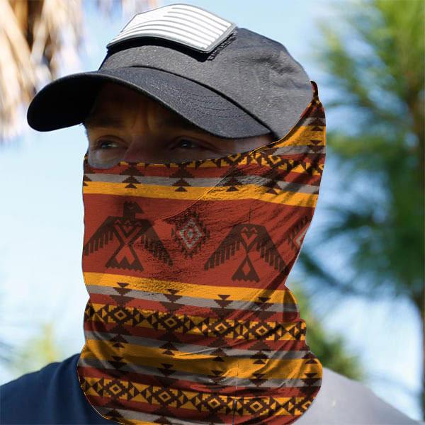 WelcomeNative Native American Pattern Bandana Face Mask, Neck Gaiter #29