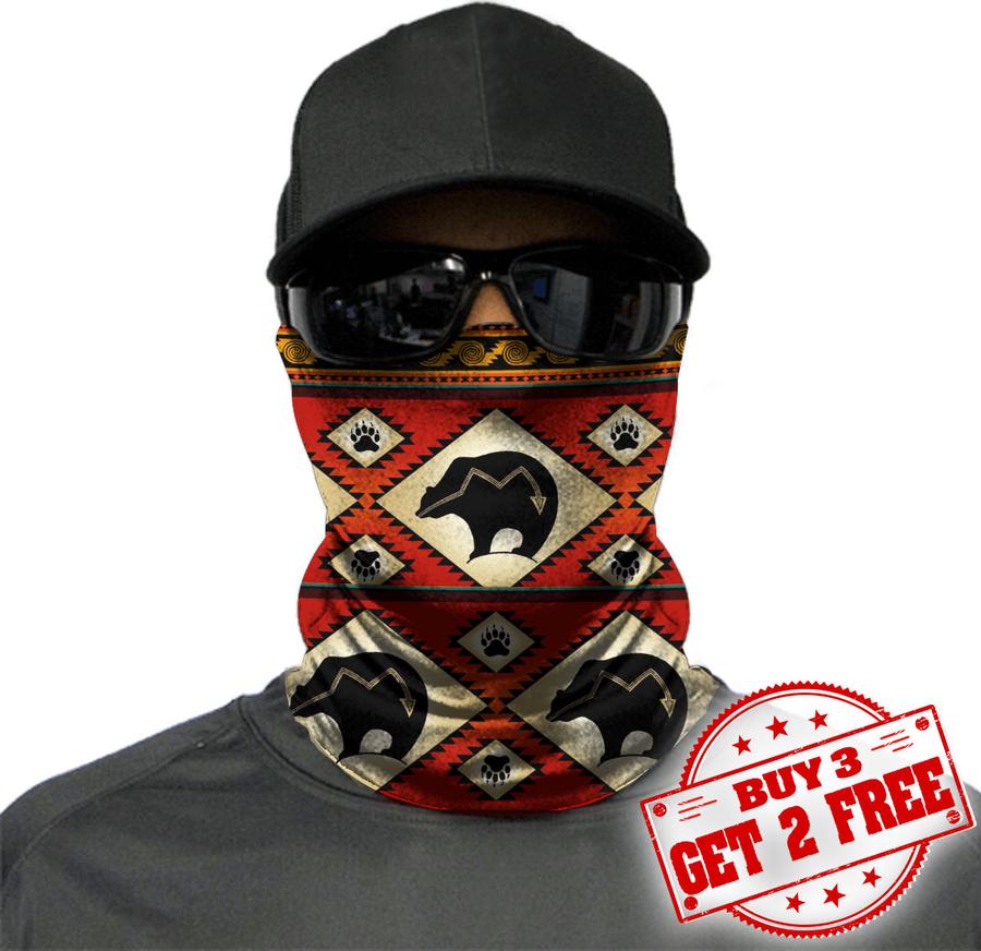 Welcomenatives Pattern Bandana Face Mask, Neck Gaiter #02