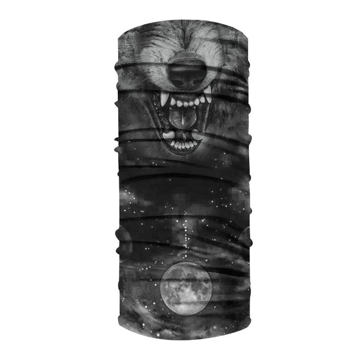 Welcomenatives Wolf Head Bandana Face Mask, Neck Gaiter #14