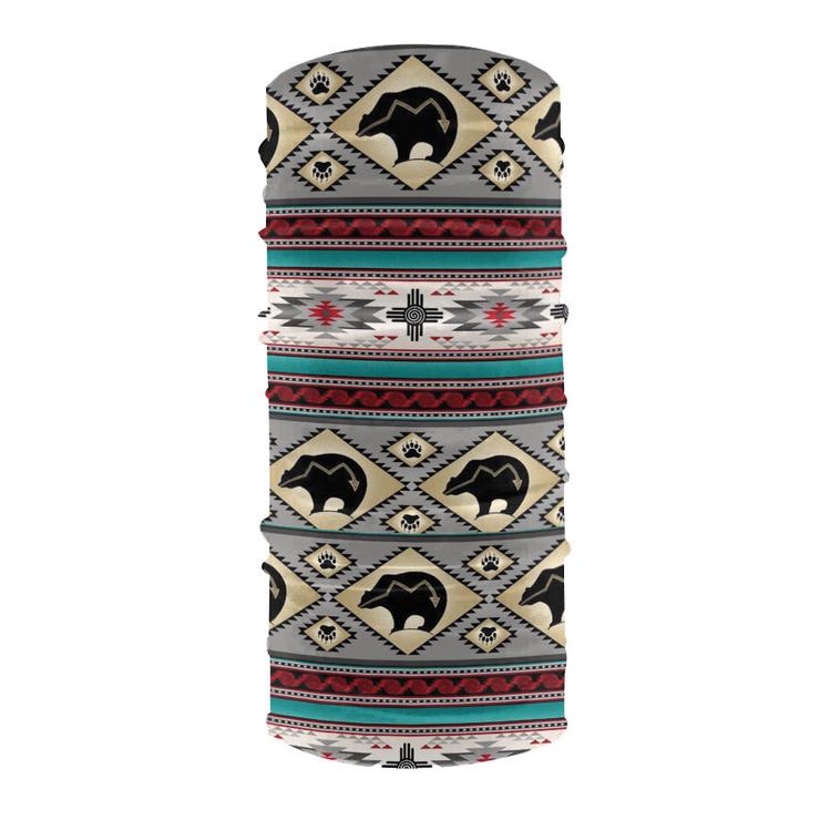 WelcomeNative Native American Pattern Bandana Face Mask, Neck Gaiter #08