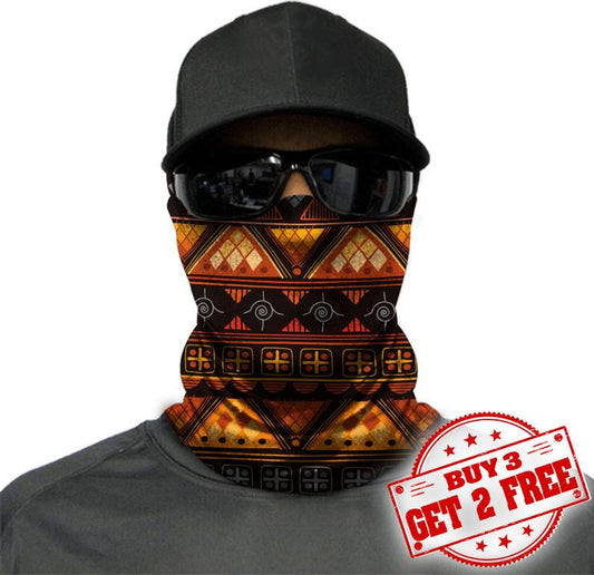 WelcomeNative Native American Pattern Bandana Face Mask, Neck Gaiter #31