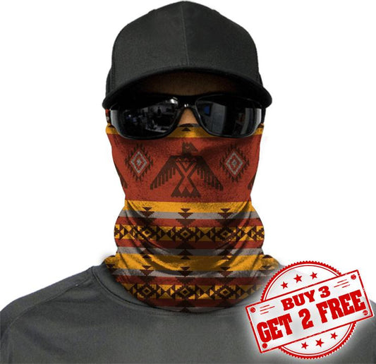 WelcomeNative Native American Pattern Bandana Face Mask, Neck Gaiter #29