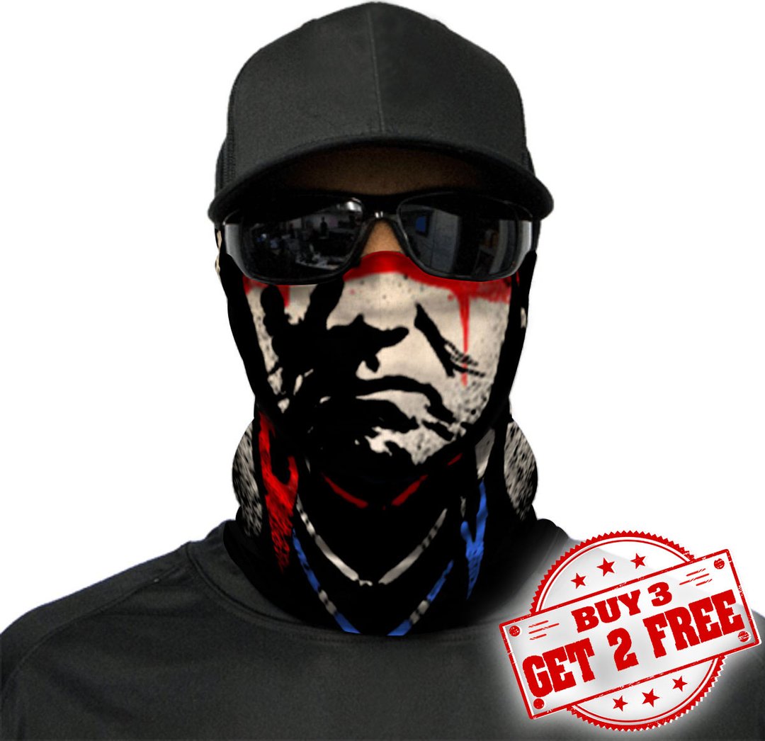 Welcomenatives Chief Head Bandana Face Mask, Neck Gaiter #06