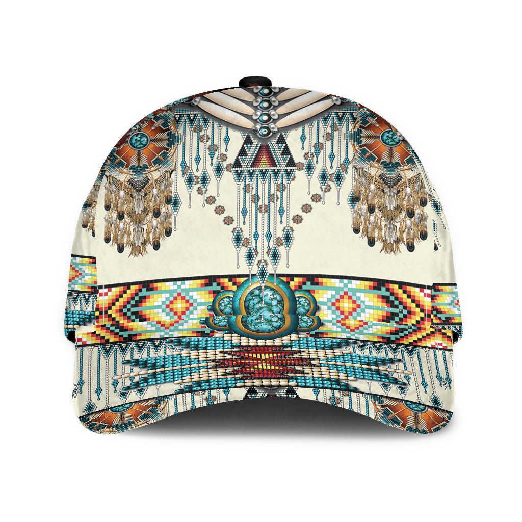WelcomeNative Native Pattern Beautiful Cap, 3D Cap , All Over Print Cap