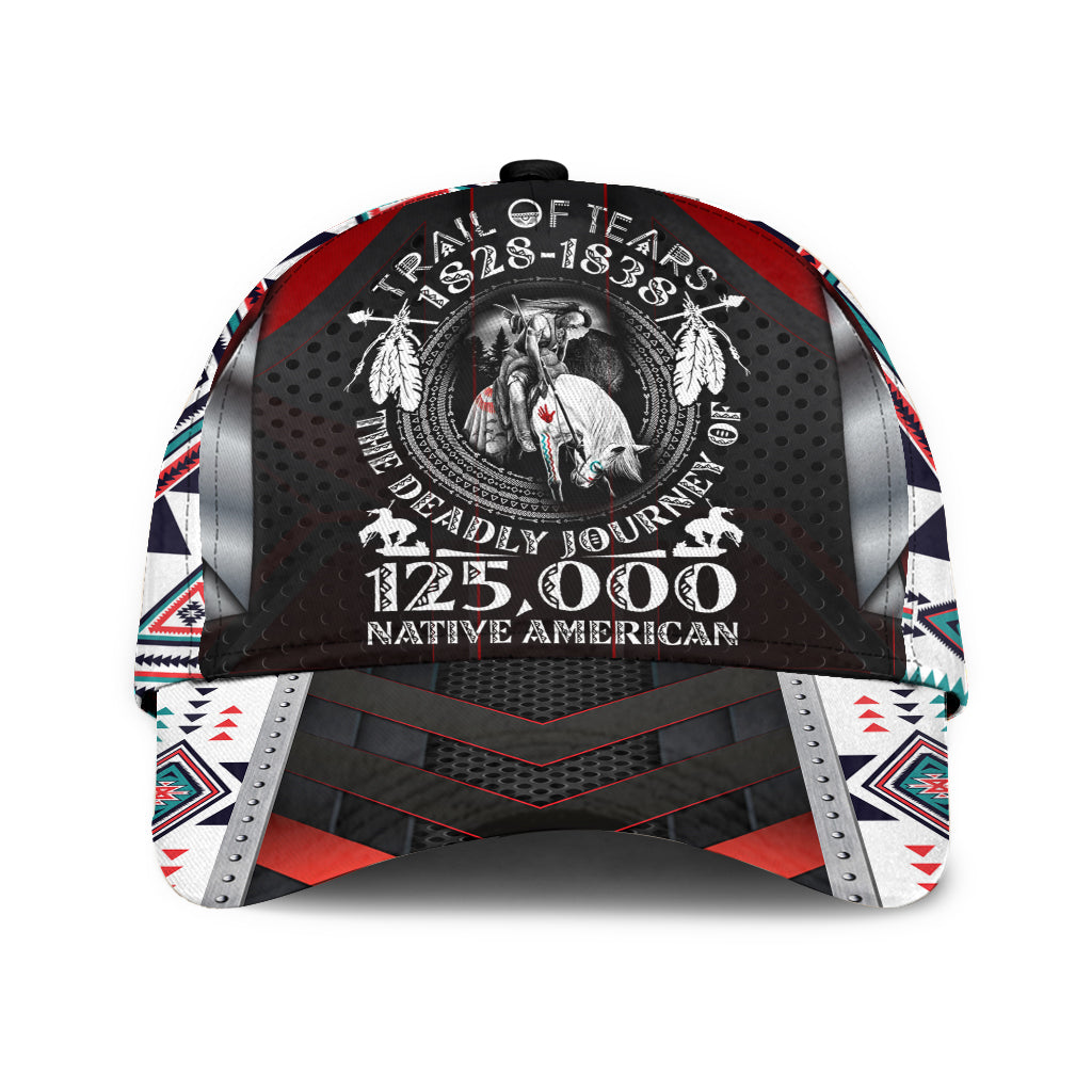WelcomeNative Native American Cap, 3D Cap , All Over Print Cap