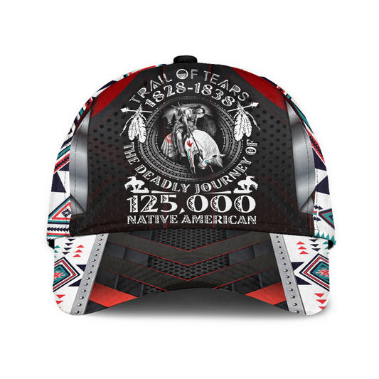 WelcomeNative Native American Cap, 3D Cap , All Over Print Cap