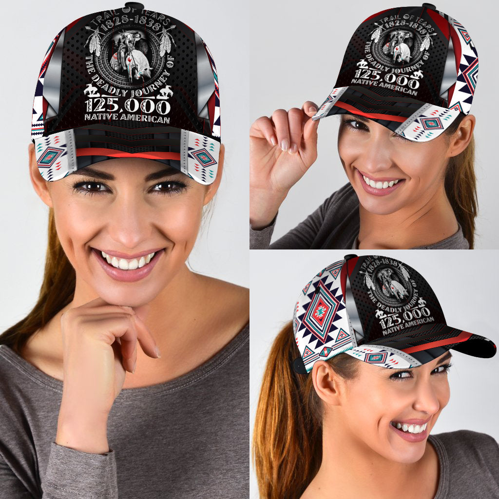WelcomeNative Native American Cap, 3D Cap , All Over Print Cap
