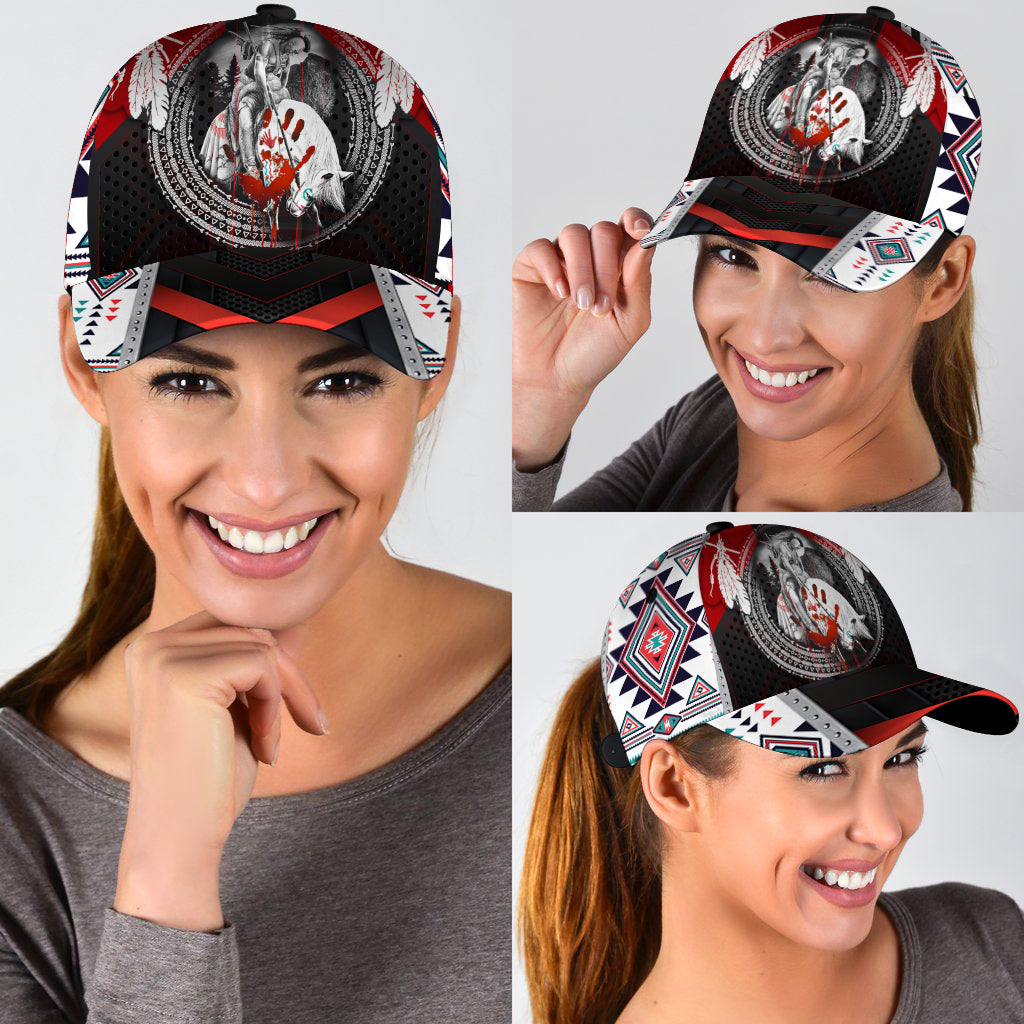 WelcomeNative Native American Cap, 3D Cap , All Over Print Cap