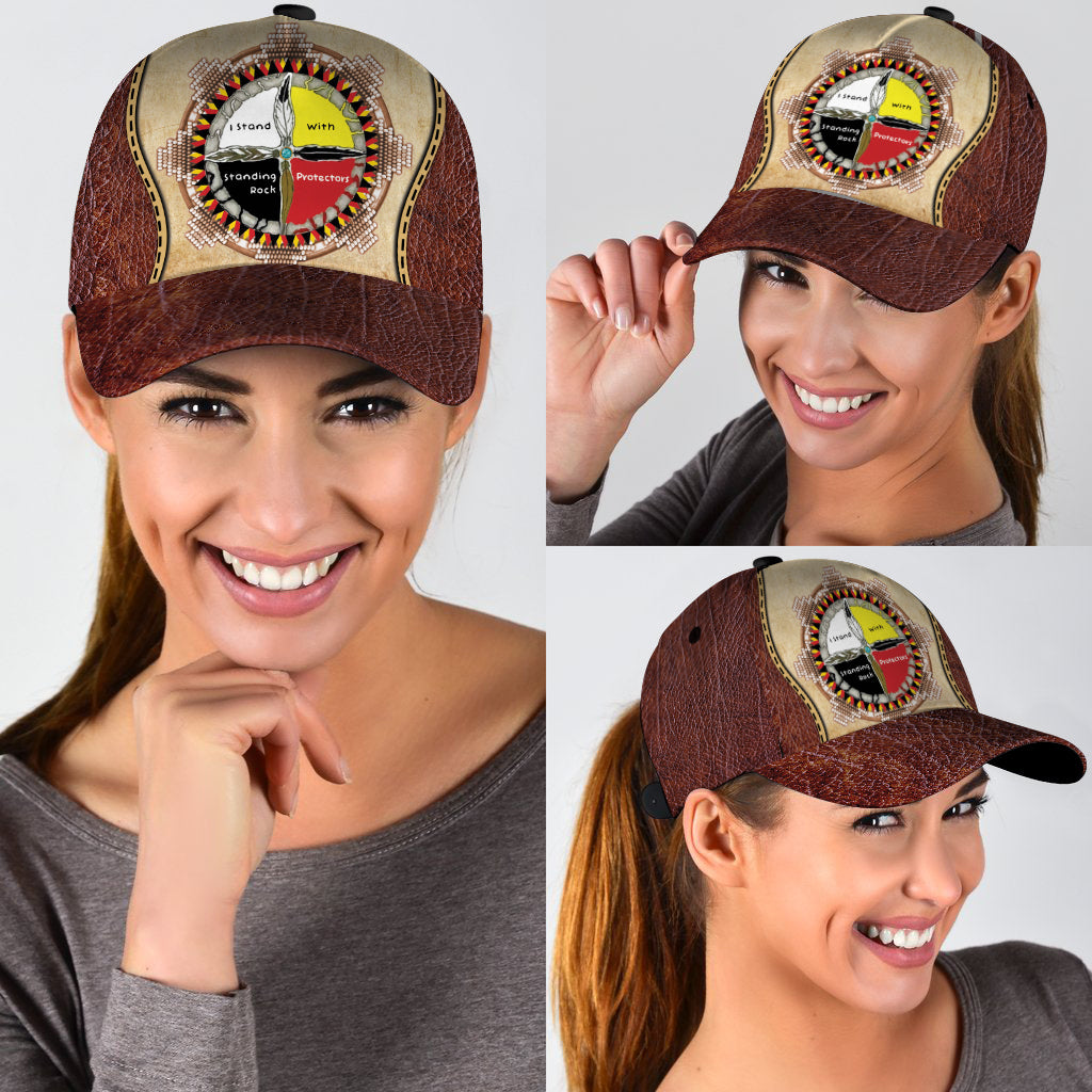 WelcomeNative Native American Cap, 3D Cap , All Over Print Cap