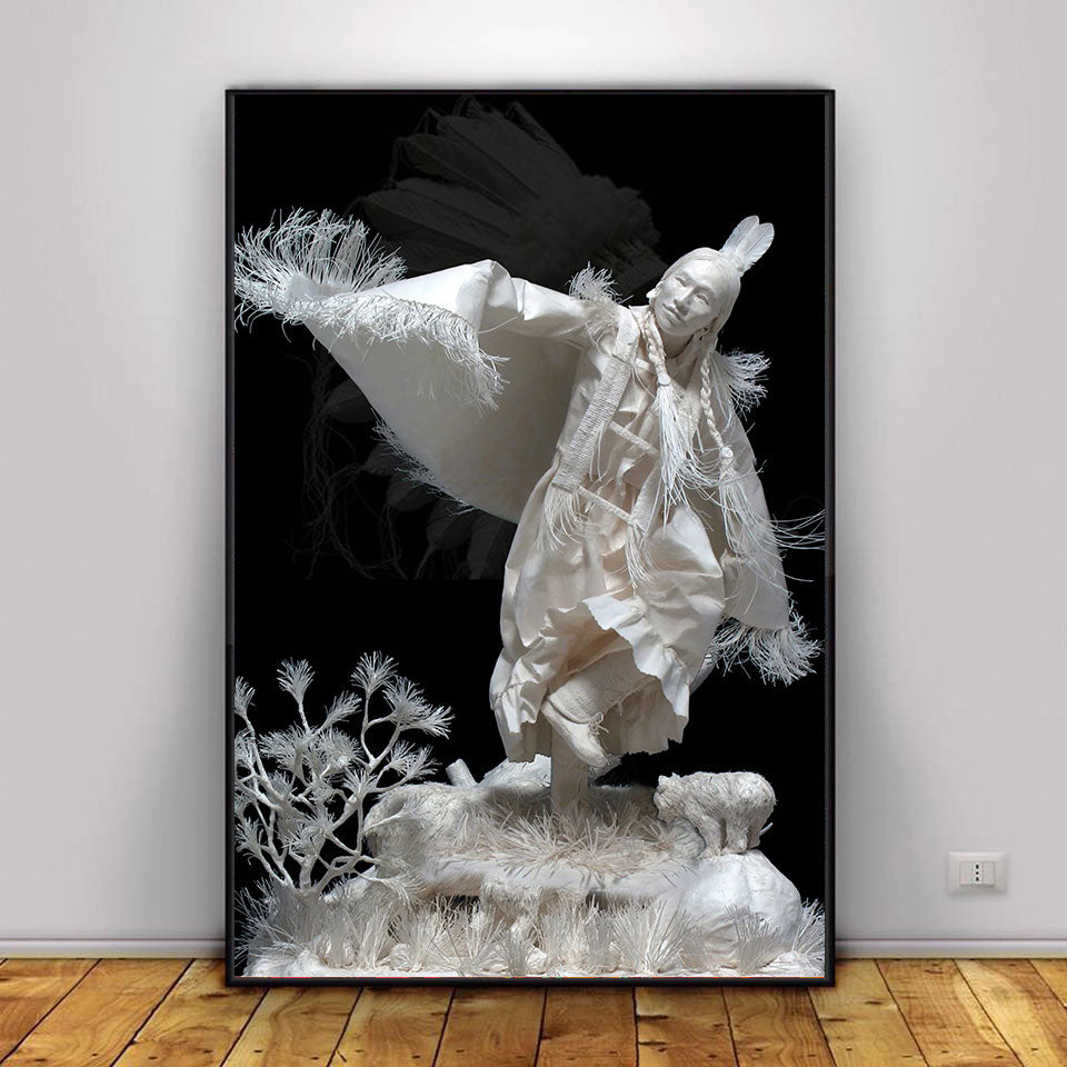 WelcomeNative Native American Dance Poster, 3D Poster, All Over Print Poster