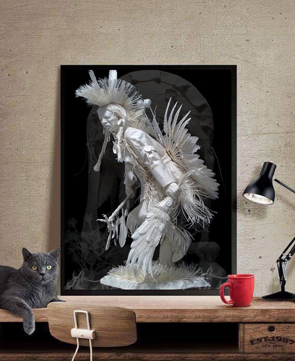 WelcomeNative Native American Dance Poster, 3D Poster, All Over Print Poster