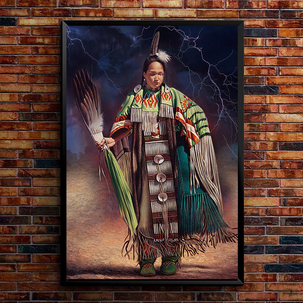 WelcomeNative Native American Art Poster, 3D Poster, All Over Print Poster