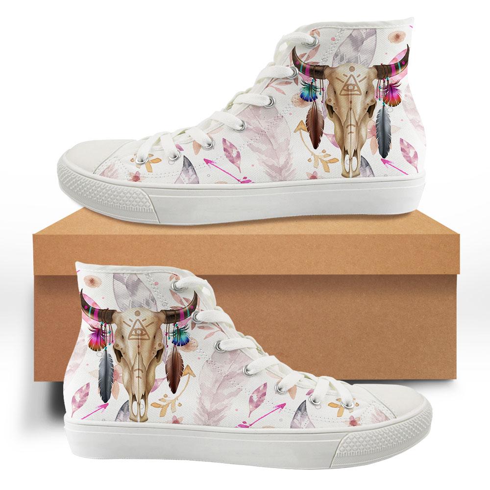 WelcomeNative Buffalo Native Shoes, 3D Shoes, All Over Print Shoes