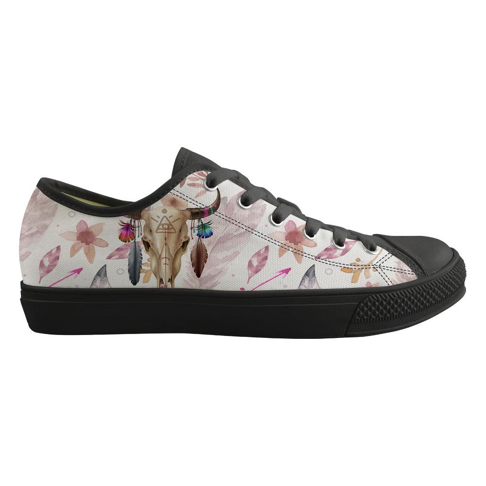 WelcomeNative Buffalo Shoes Native, 3D Shoes, All Over Print Shoes