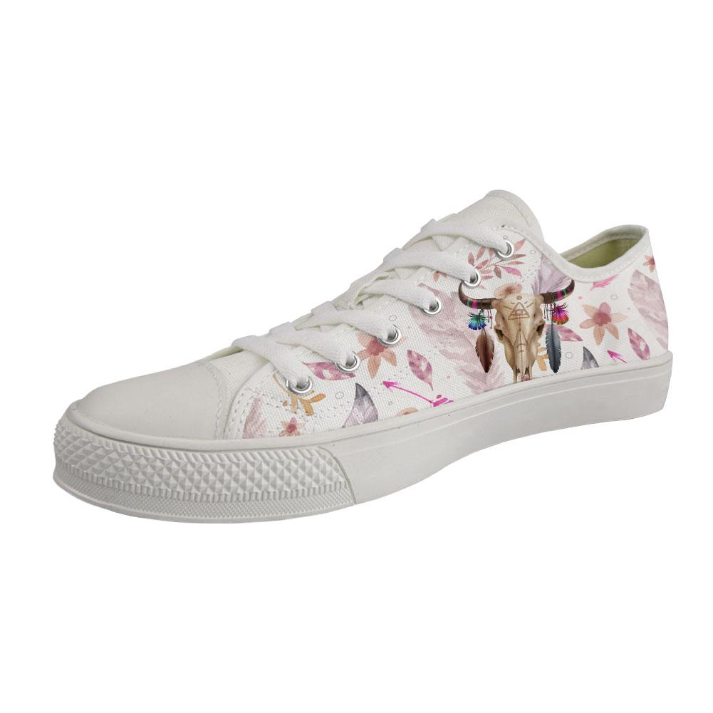 WelcomeNative Buffalo Shoes Native, 3D Shoes, All Over Print Shoes