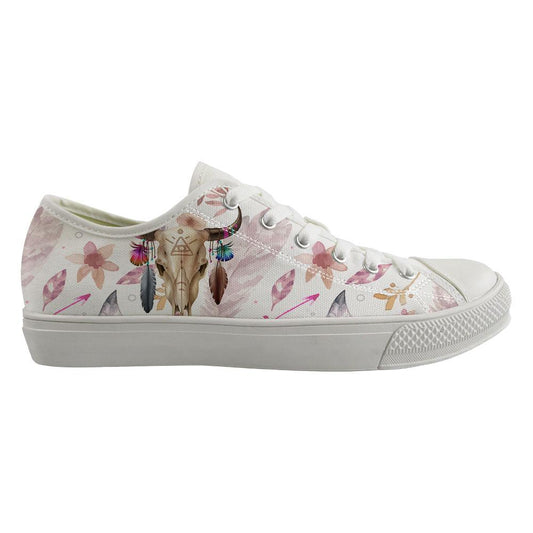 WelcomeNative Buffalo Shoes Native, 3D Shoes, All Over Print Shoes