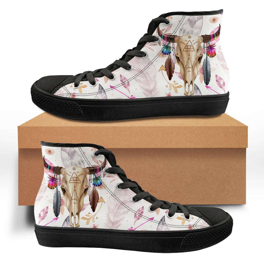 WelcomeNative Buffalo Native Shoes, 3D Shoes, All Over Print Shoes