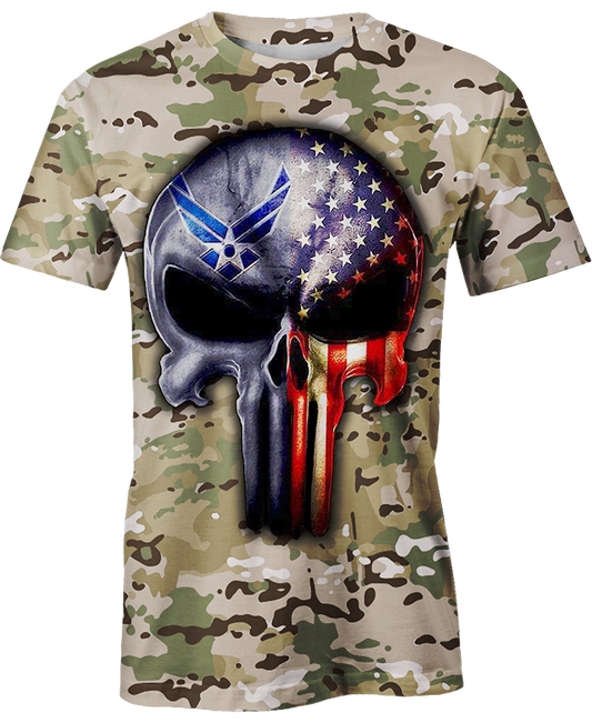 WelcomeNative US Air Force 3D Hoodie, All Over Print Hoodie, Native American