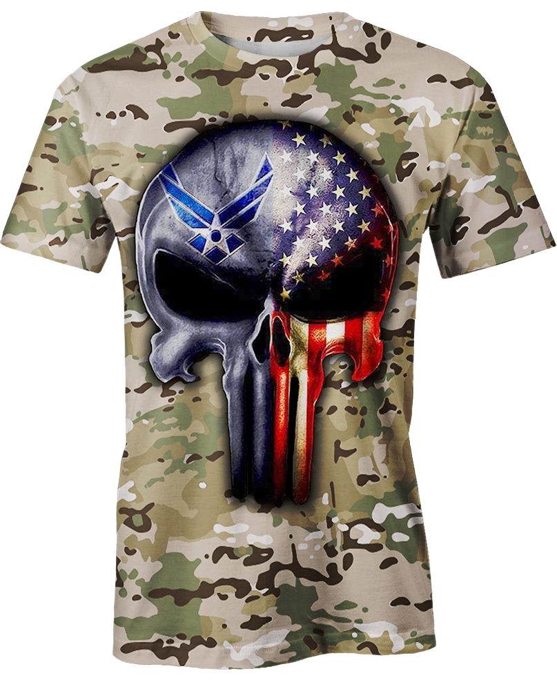 WelcomeNative US Air Force 3D Hoodie, All Over Print Hoodie, Native American