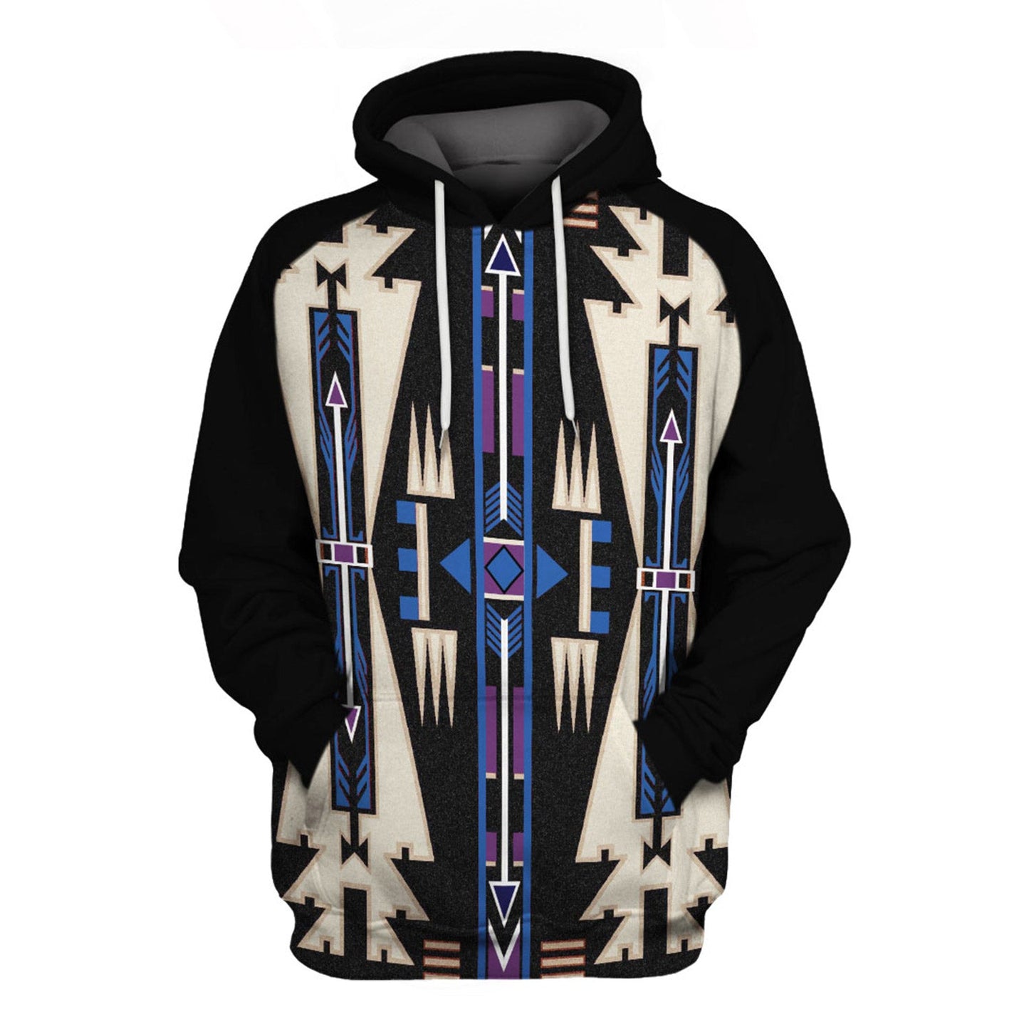 Native American Blue Culture 3D Set
