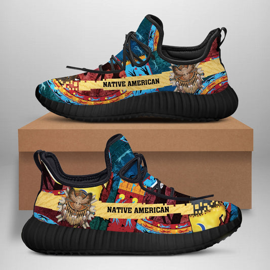 WelcomeNative Colorful Shoes Native, 3D Shoes, All Over Print Shoes