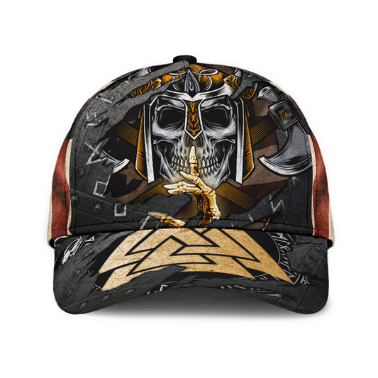 WelcomeNative Native American Skull Cap, 3D Cap , All Over Print Cap