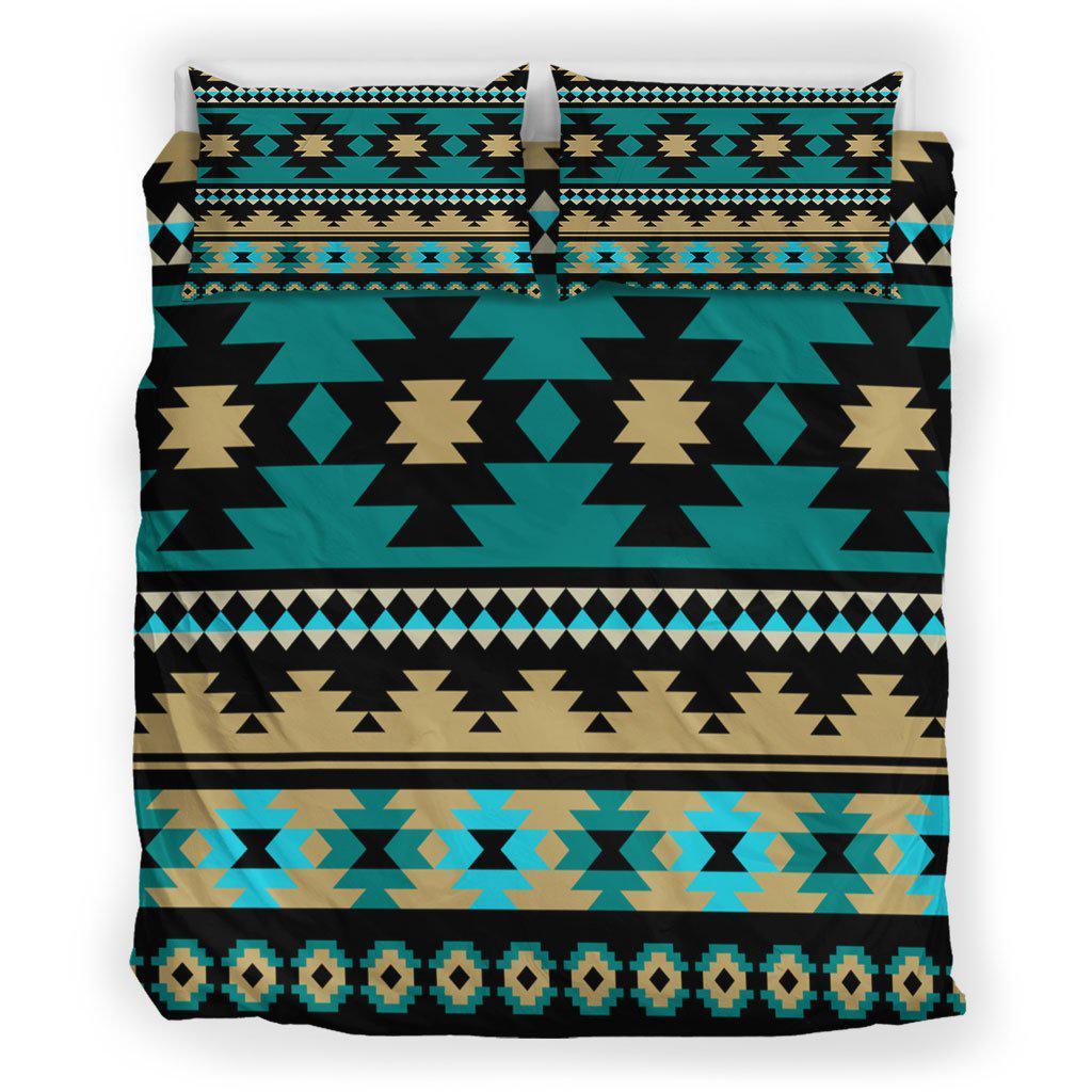 WelcomeNative Native Border Pattern Bedding Set, 3D Bedding Set, All Over Print, Native American