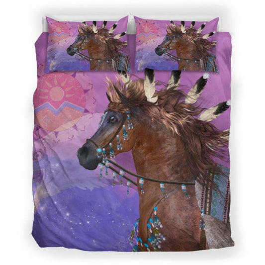 Native Beaded Horse