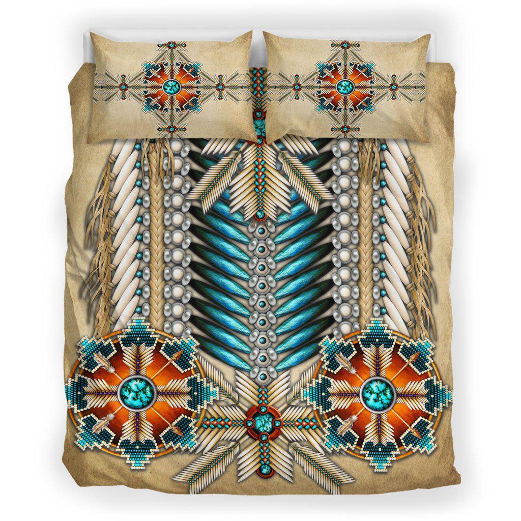 WelcomeNative Native Connected Motifs Bedding Set, 3D Bedding Set, All Over Print, Native American