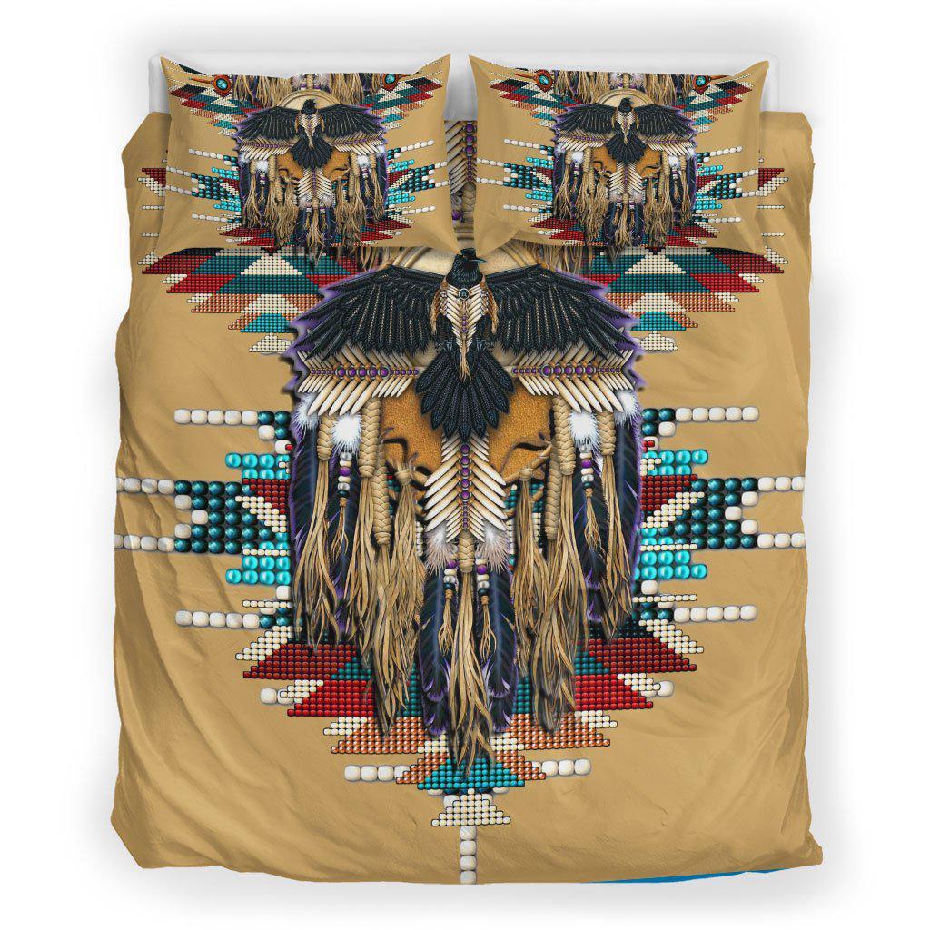 WelcomeNative Eagle Pattern Beautiful Bedding Set, 3D Bedding Set, All Over Print, Native American