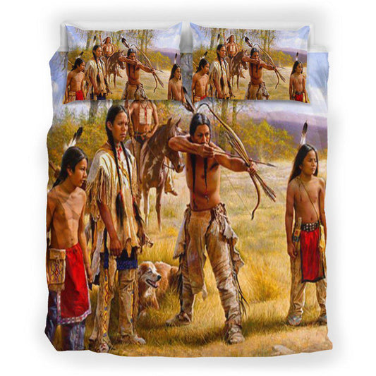 WelcomeNative Native Archery Bedding Set, 3D Bedding Set, All Over Print, Native American