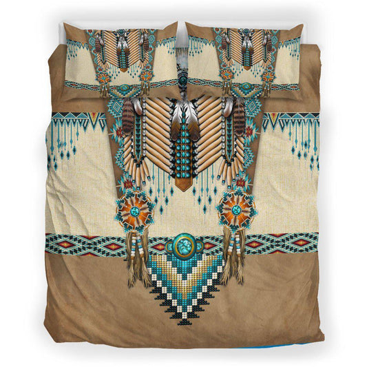 WelcomeNative Native Pattern Beautiful Bedding Set, 3D Bedding Set, All Over Print, Native American