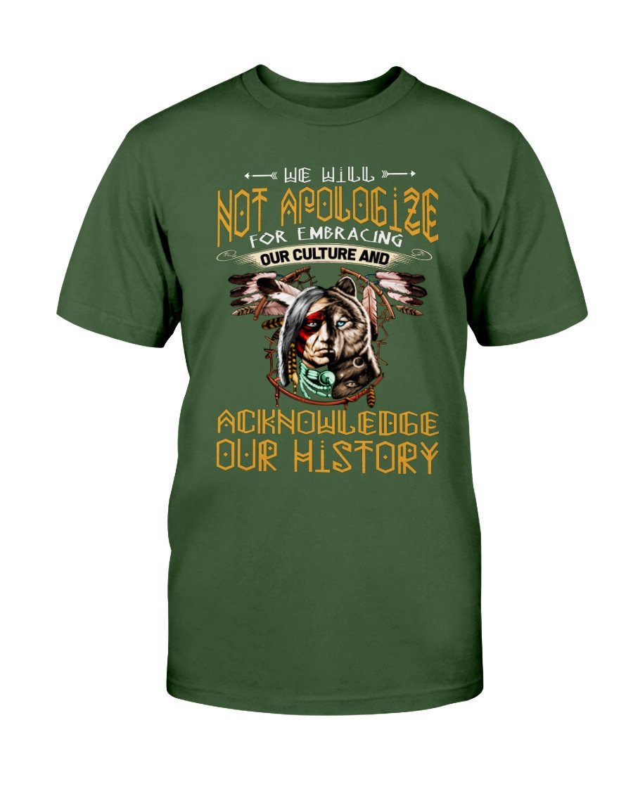 WelcomeNative Ackowledge History T Shirt, Native American Shirt