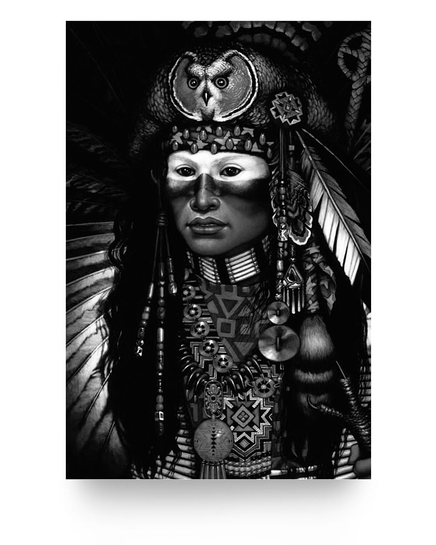 WelcomeNative Original Native Poster, 3D Poster, All Over Print Poster, Native American