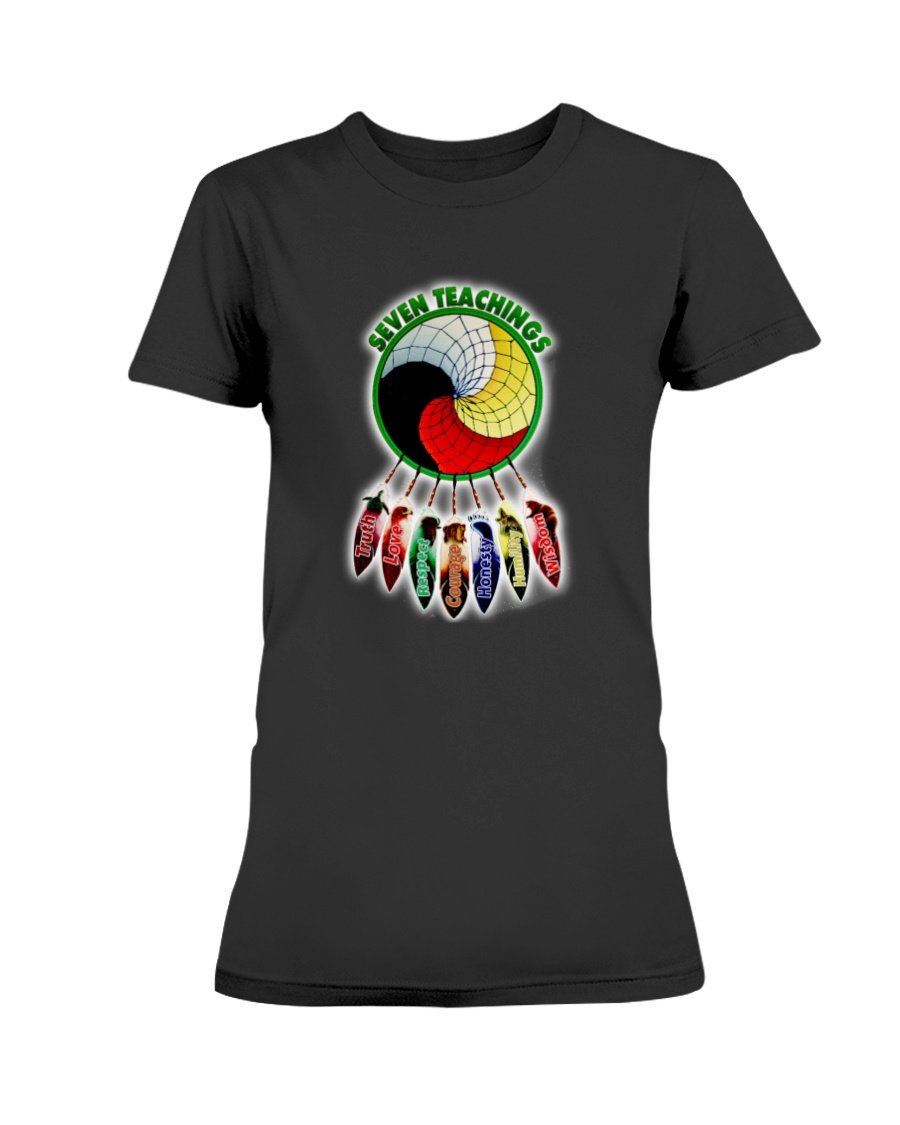 WelcomeNative Seven teaching T Shirt, Native American Shirt