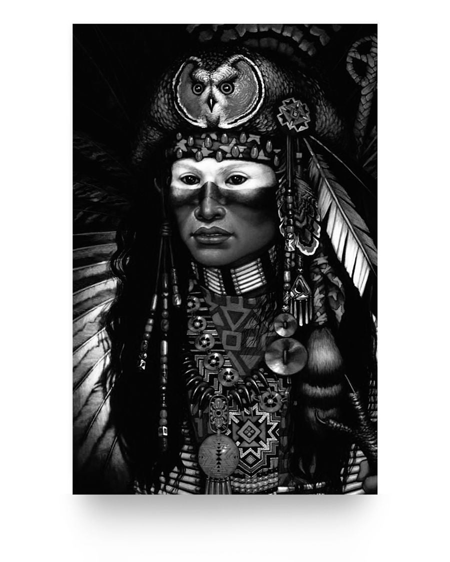 WelcomeNative Original Native Poster, 3D Poster, All Over Print Poster, Native American