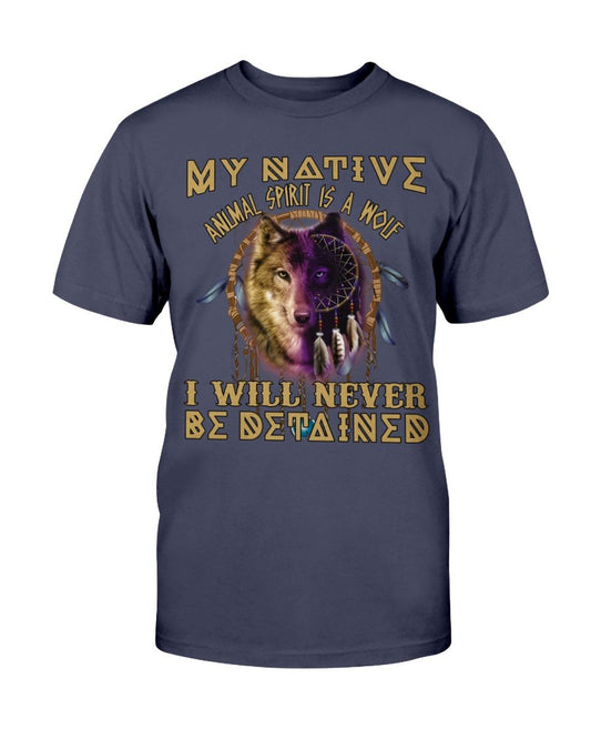 WelcomeNative Wild Wolf T Shirt, Native Ameirican Shirt