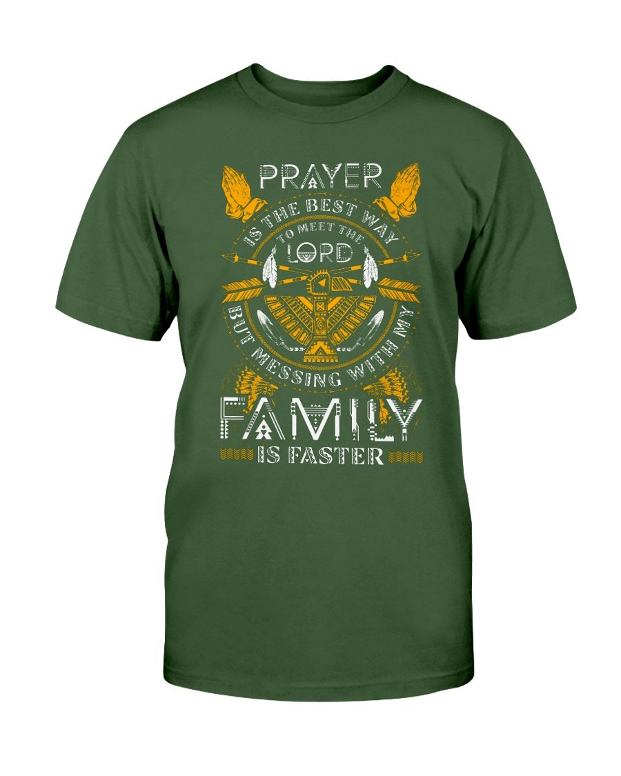 WelcomeNative Prayer Family T Shirt, Native American Shirt