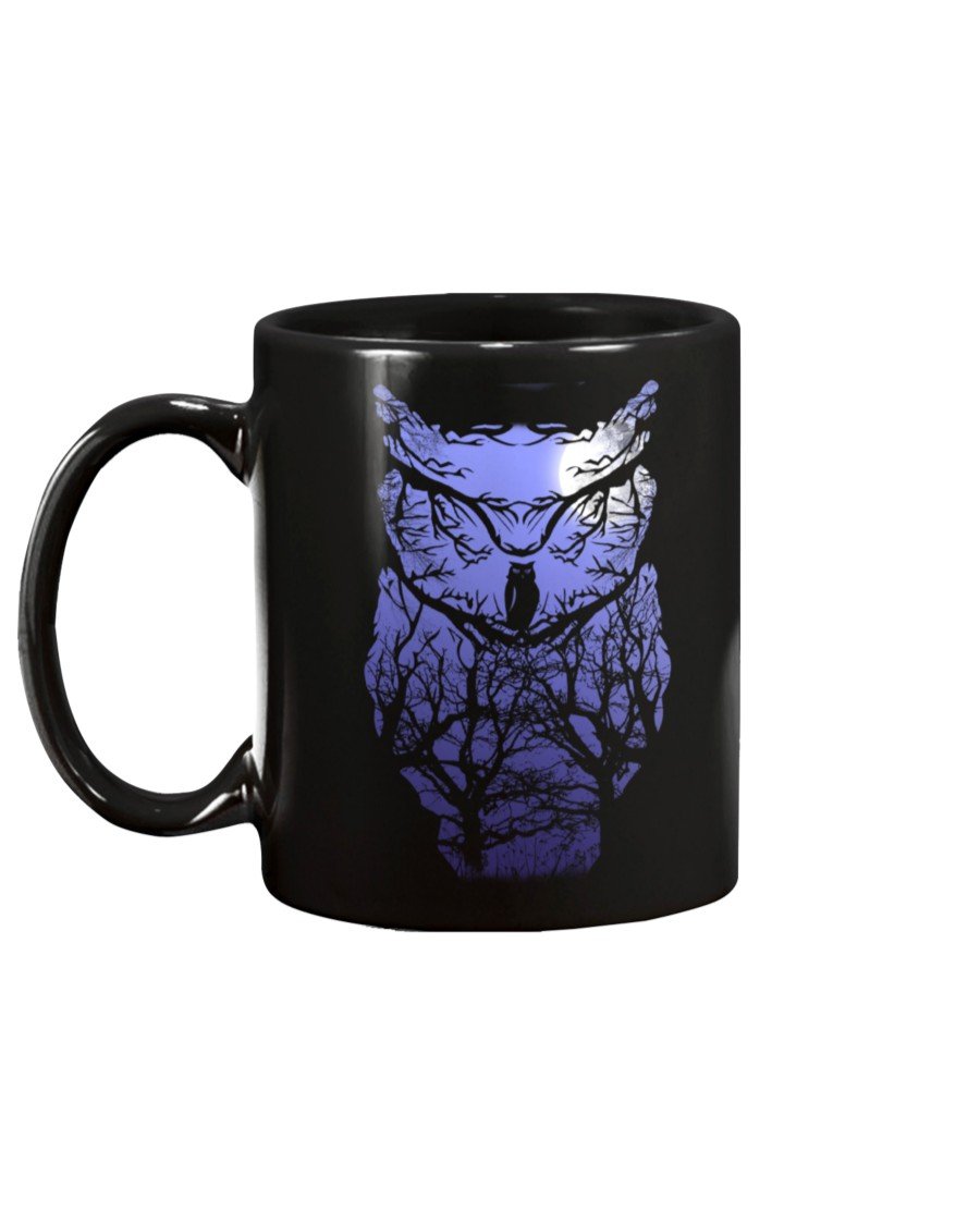 WelcomeNative Blue Owl T Shirt, Native American Shirt