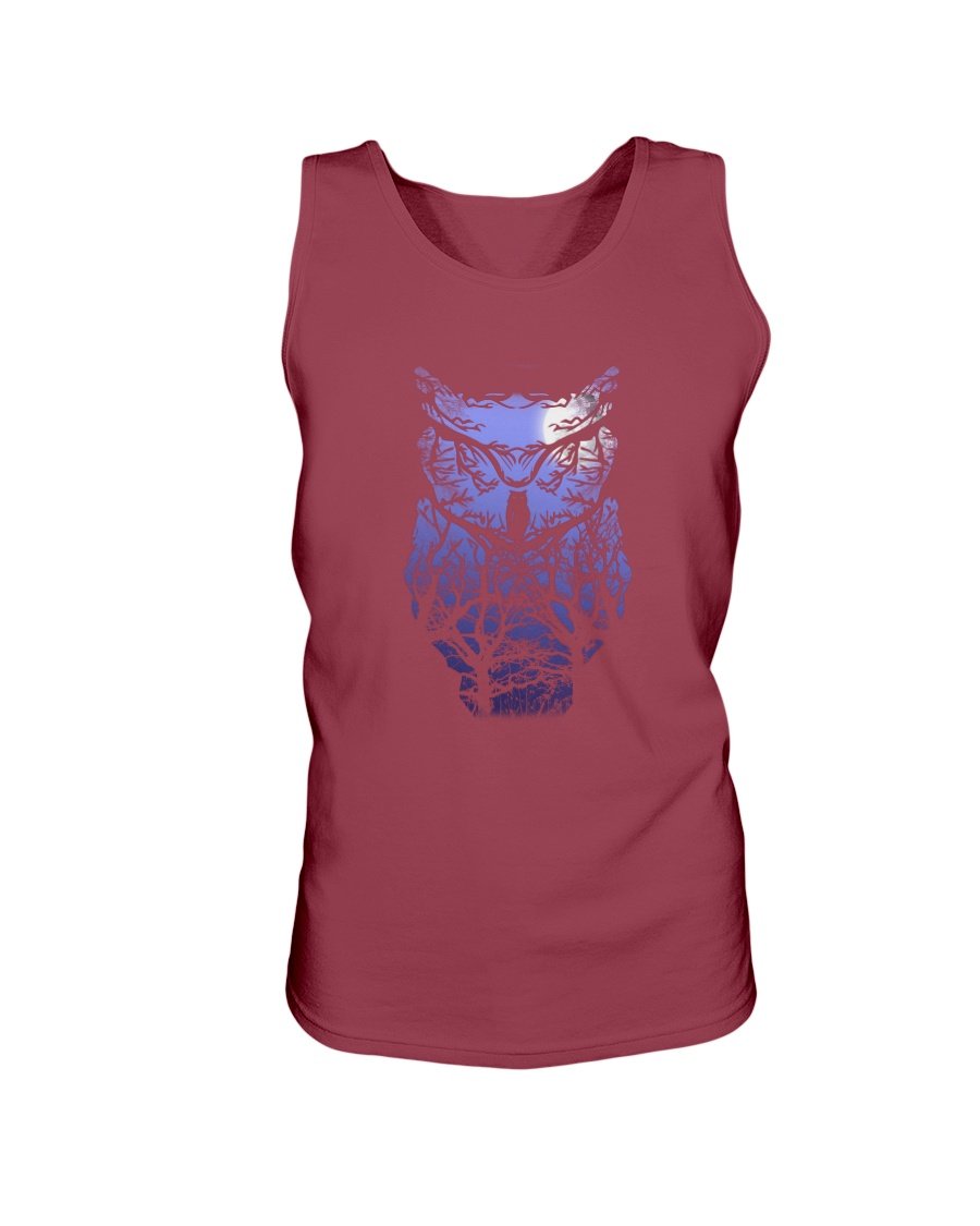 WelcomeNative Blue Owl T Shirt, Native American Shirt