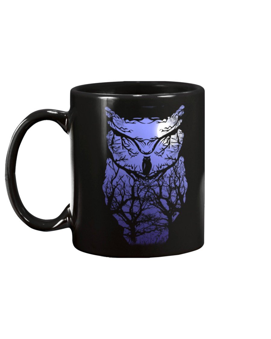 WelcomeNative Blue Owl T Shirt, Native American Shirt