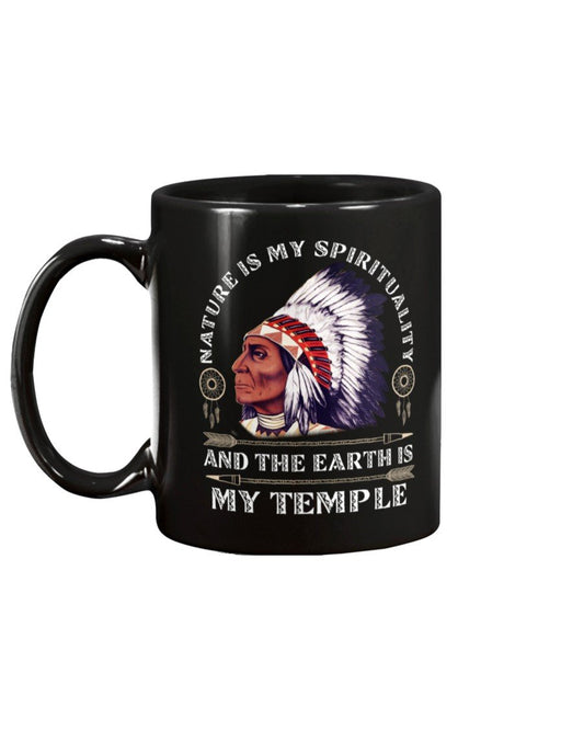 WelcomeNative Spirittuality Mug, Native Mua, Native American Mug