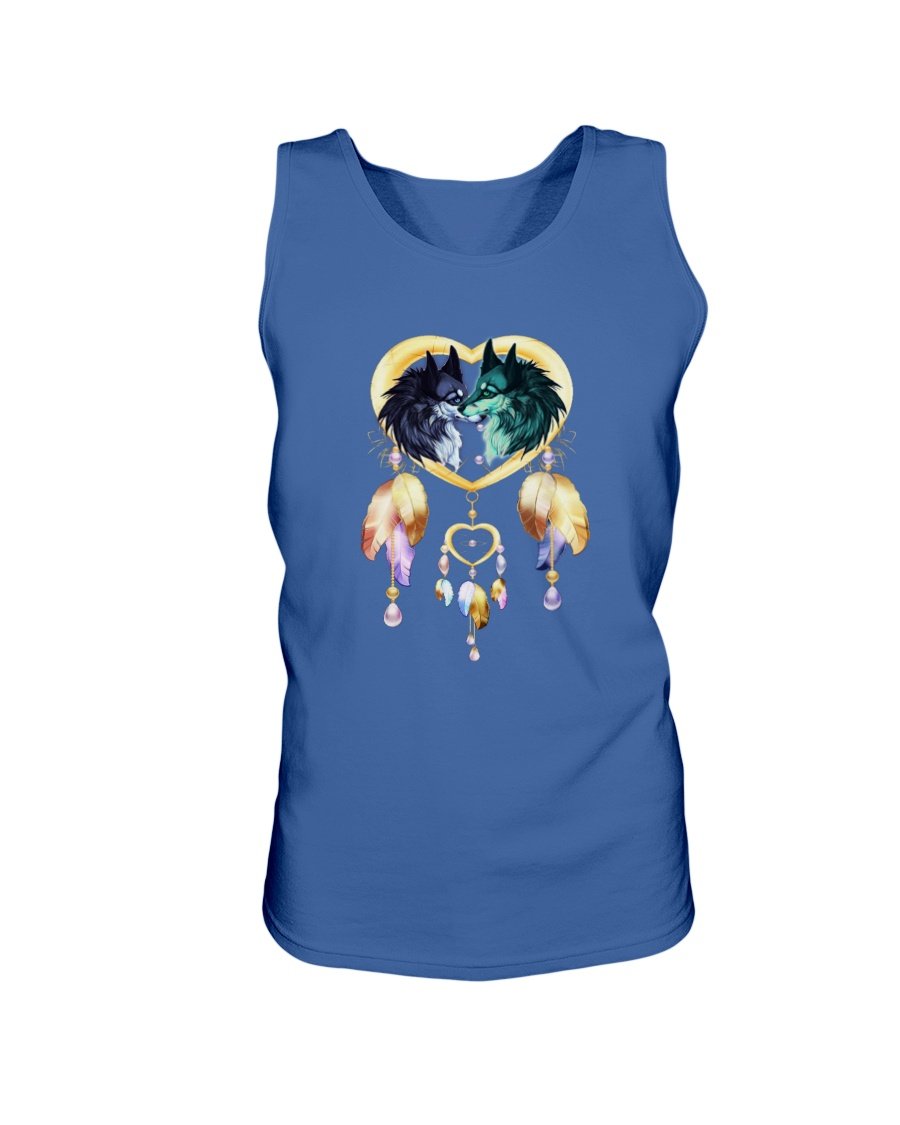 WelcomeNative Wolf's Love T Shirt, Native American Shirt
